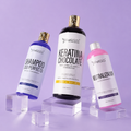 Kit Alisado Chocolate Gold: Keratina Chocolate Gold + Shampoo Liso Perfecto + Neutralizador: Liso brillante, aroma delicioso y cuidado completo.