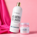 Kit Keratina Colágeno + Sellador: Liso Perfecto, Nutrición Profunda y Brillo Extraordinario