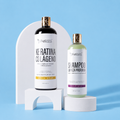 Kit Keratina Colágeno Gold + Shampoo Limpieza Profunda: La solución para un cabello opaco, con frizz y sin forma definida