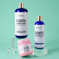 Kit Keratina Coreana Alisante + Shampoo + Sellador: El Poder del Liso Perfecto para Cabellos Gruesos y Difíciles de Dominar