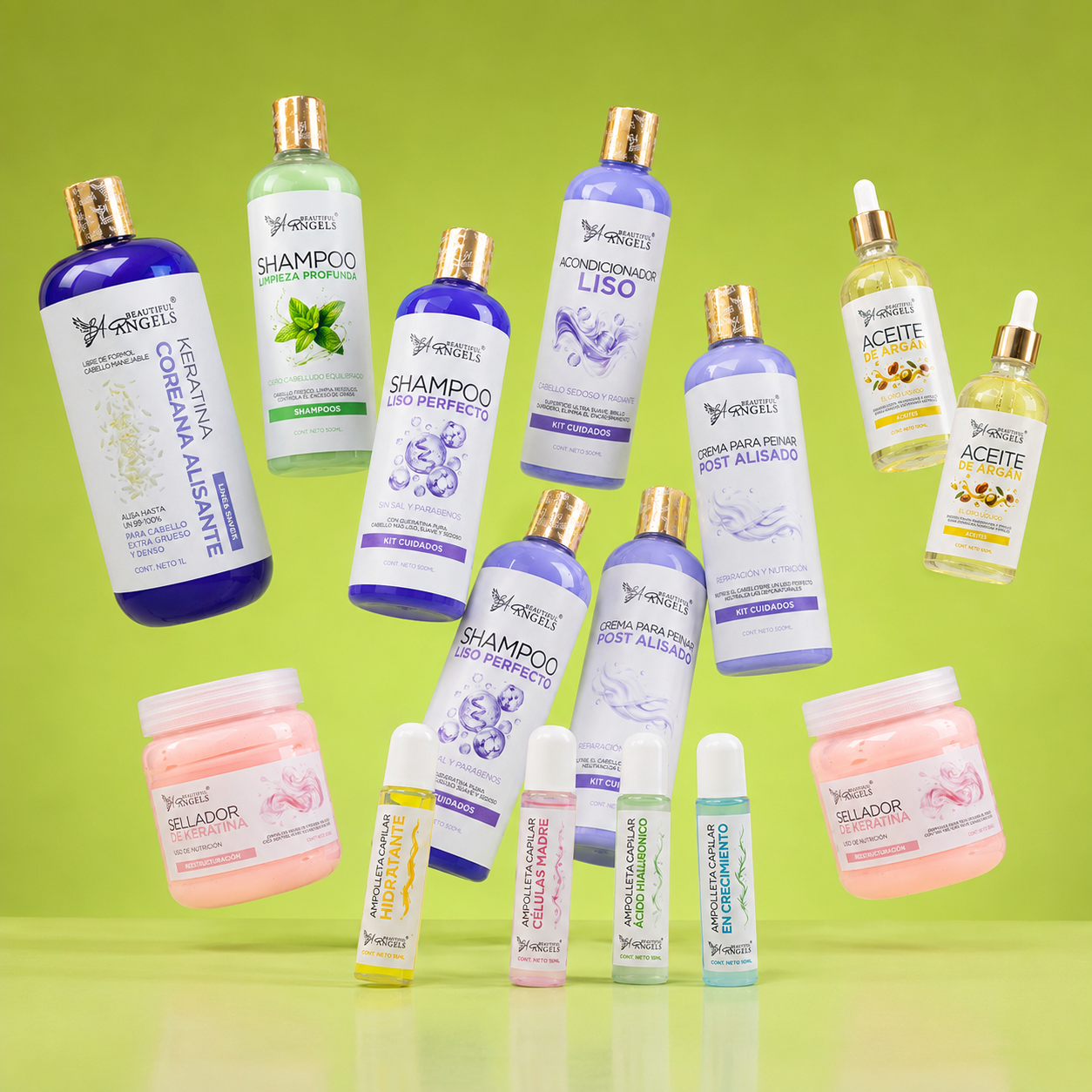 Kit Completo Keratina Coreana Alisante Silver