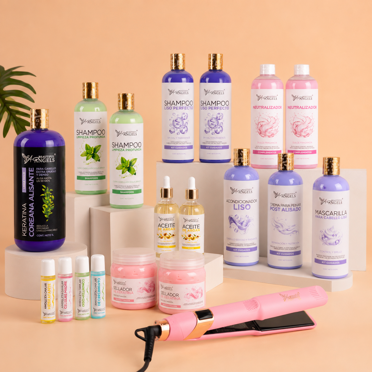 Kit Profesional Keratina Coreana Alisante Gold