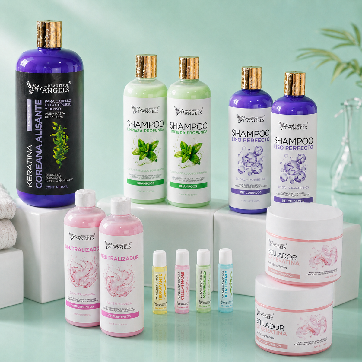 Kit Básico Keratina Coreana Alisante Gold