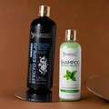 KIT Keratina Efecto Espejo Gold 1L + Shampoo Limpieza Profunda 500ml
