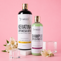 Kit Keratina Japonesa Afro Gold + Shampoo Limpieza Profunda: La solución para un cabello afro o rebelde que necesita control, suavidad y definición