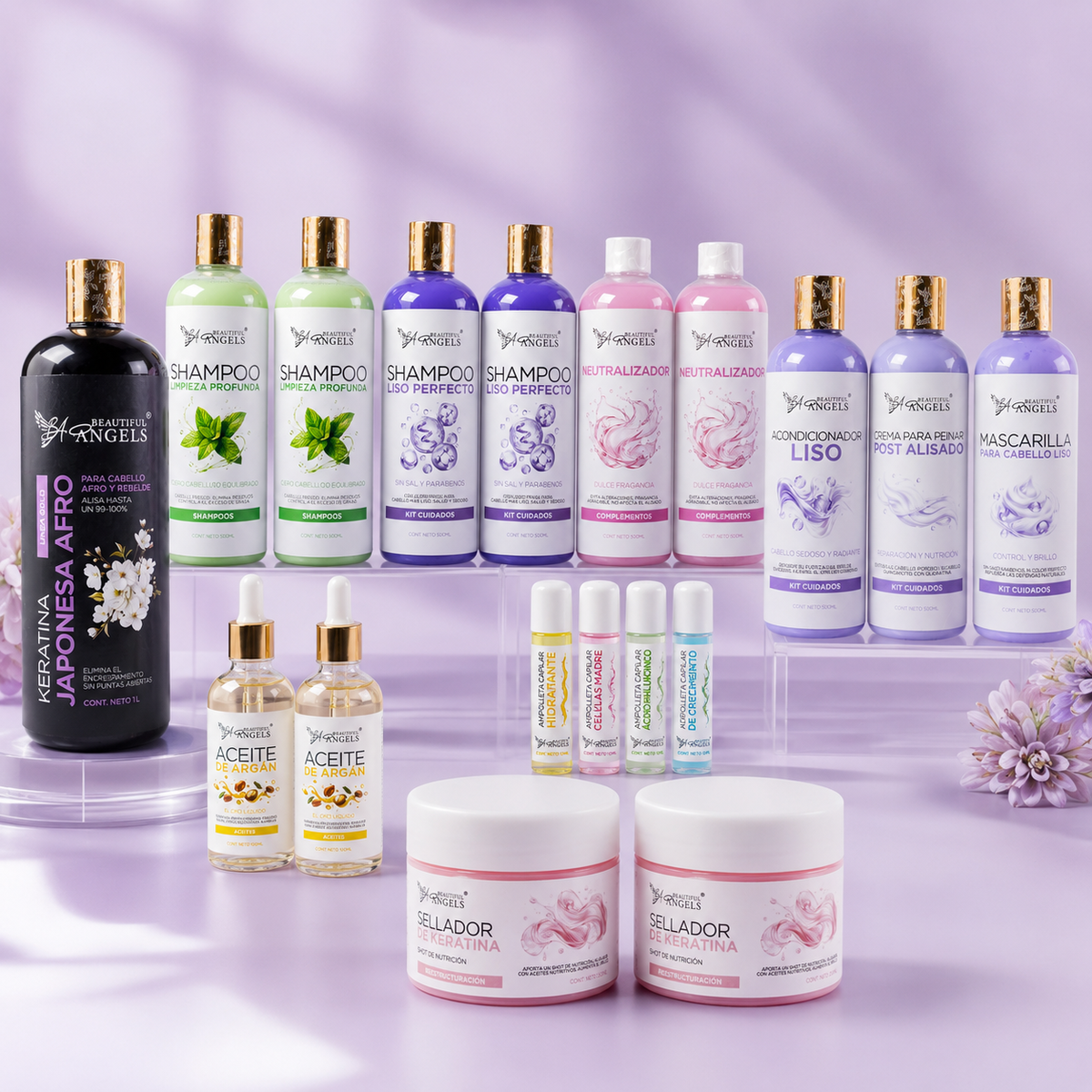 Kit Completo Keratina Japonesa Afro Gold