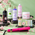 Kit Profesional Keratina Japonesa Gold 500ml Beautiful Angels, Liso Natural, Sedoso y Manejable para Cabello Virgen