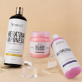 Keratina Japonesa Gold + Neutralizador + Sellador de Keratina: El alisado ideal para cabello natural que busca perfección