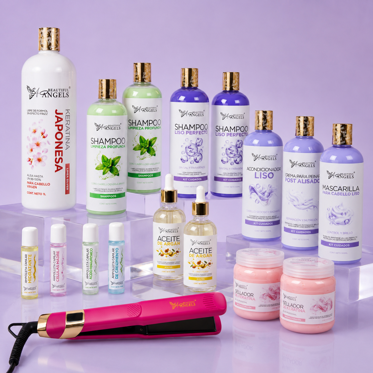 Kit Profesional Keratina Japonesa Silver