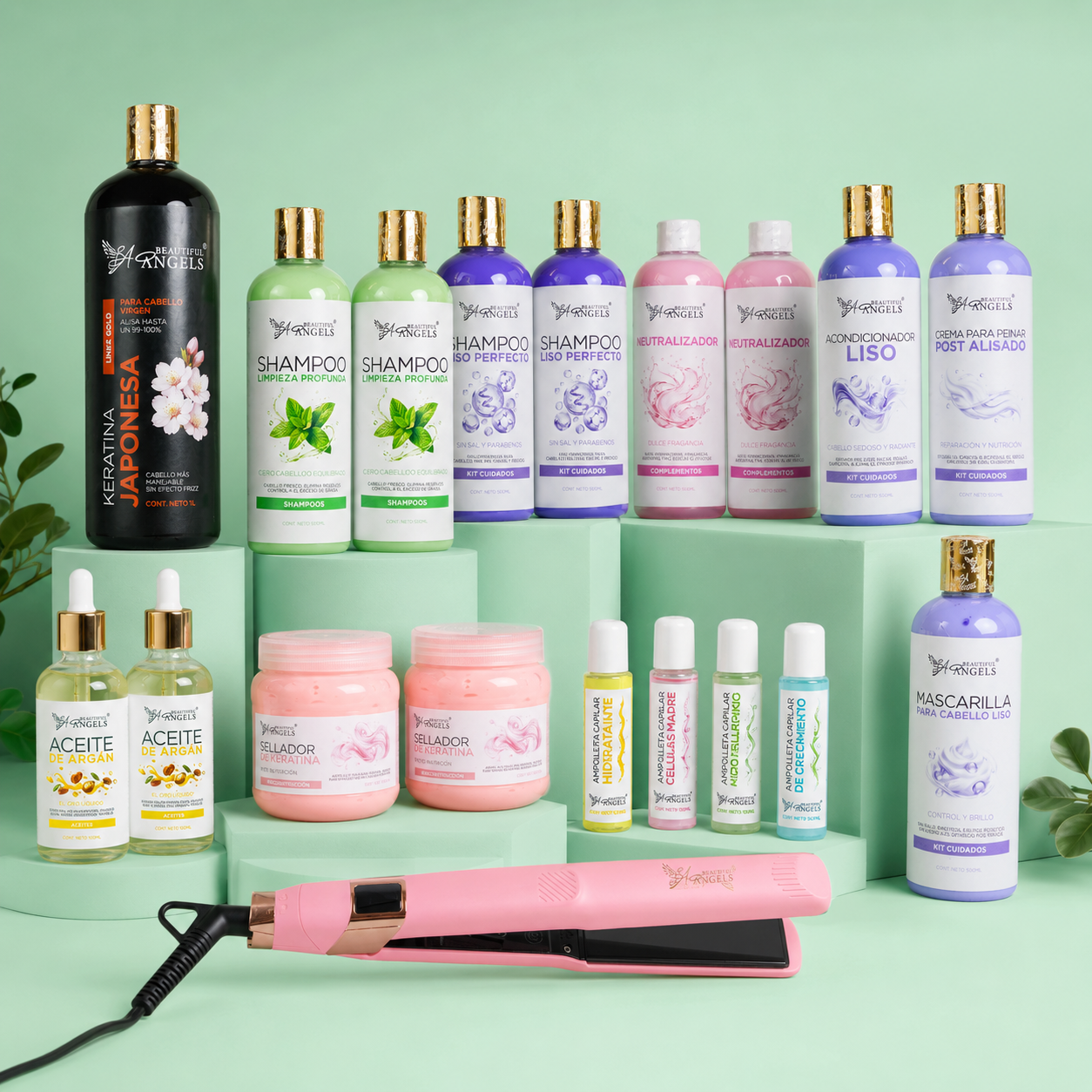 Kit Profesional Keratina Japonesa Gold