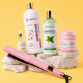 Kit Keratina Japonesa Silver 1L + Shampoo Limpieza Profunda 500ml + Sellador de Keratina 250ml + Aceite de Argán 100ml + Plancha Beautiful Angels