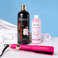 Kit Keratina Japonesa Gold 1L + Neutralizador 500ml + Plancha Beautiful Angels