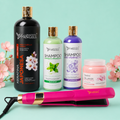 Kit Keratina Japonesa Gold 1L + Shampoo Limpieza 500ml + Shampoo Liso 500ml + Sellador de Keratina 250ml + Plancha Beautiful Angels