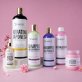 Kit Keratina Japonesa + Shampoo Limpieza Profunda + Shampoo Liso Perfecto + Neutralizador + Sellador de Keratina + Aceite de Argán