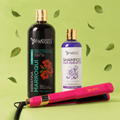 Kit Keratina Marroquí Gold 1L + Shampoo Liso Perfecto 500ml + Plancha Beautiful Angels
