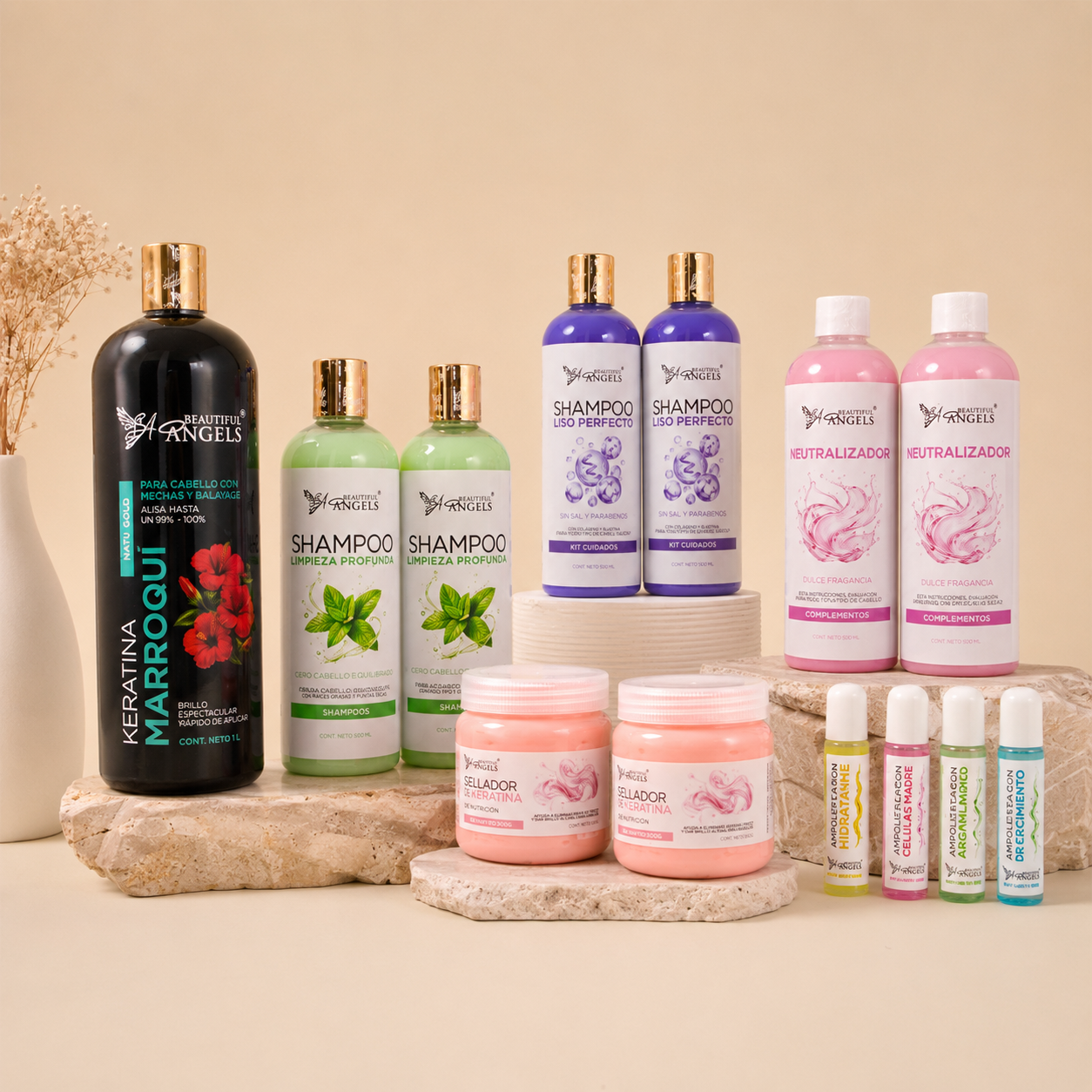 Kit Básico Keratina Marroquí Gold