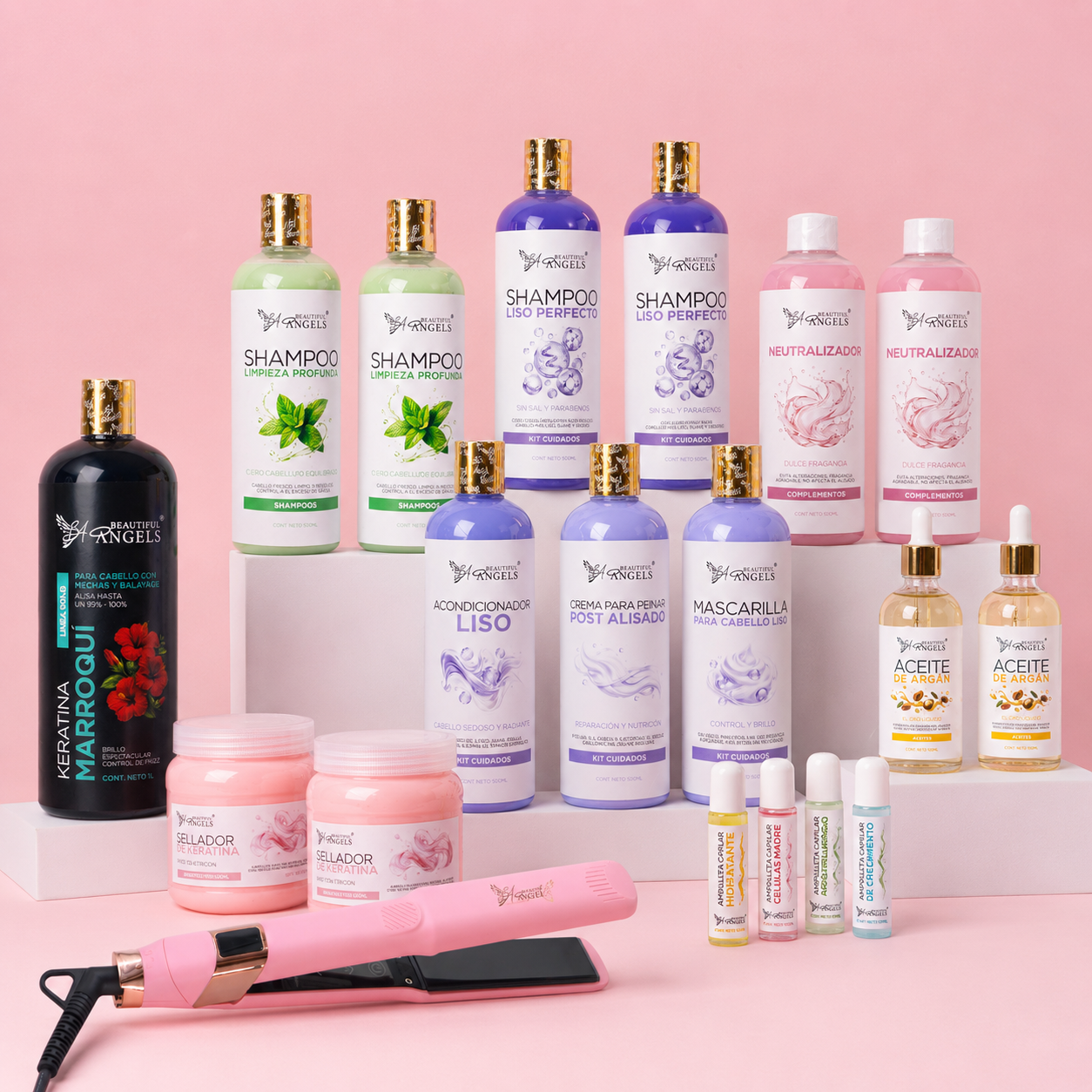 Kit Profesional Keratina Marroquí Gold