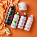Kit Keratina Marroquí Gold 1L + Shampoo Limpieza Profunda 500ML + Shampoo Liso Perfecto 500ML + Neutralizador 500ML + Sellador de Keratina 250ML + Aceite de Argán 100ML