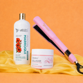 Kit Keratina Marroquí Silver 1L + Sellador de Keratina 250ml + Plancha Beautiful Angels