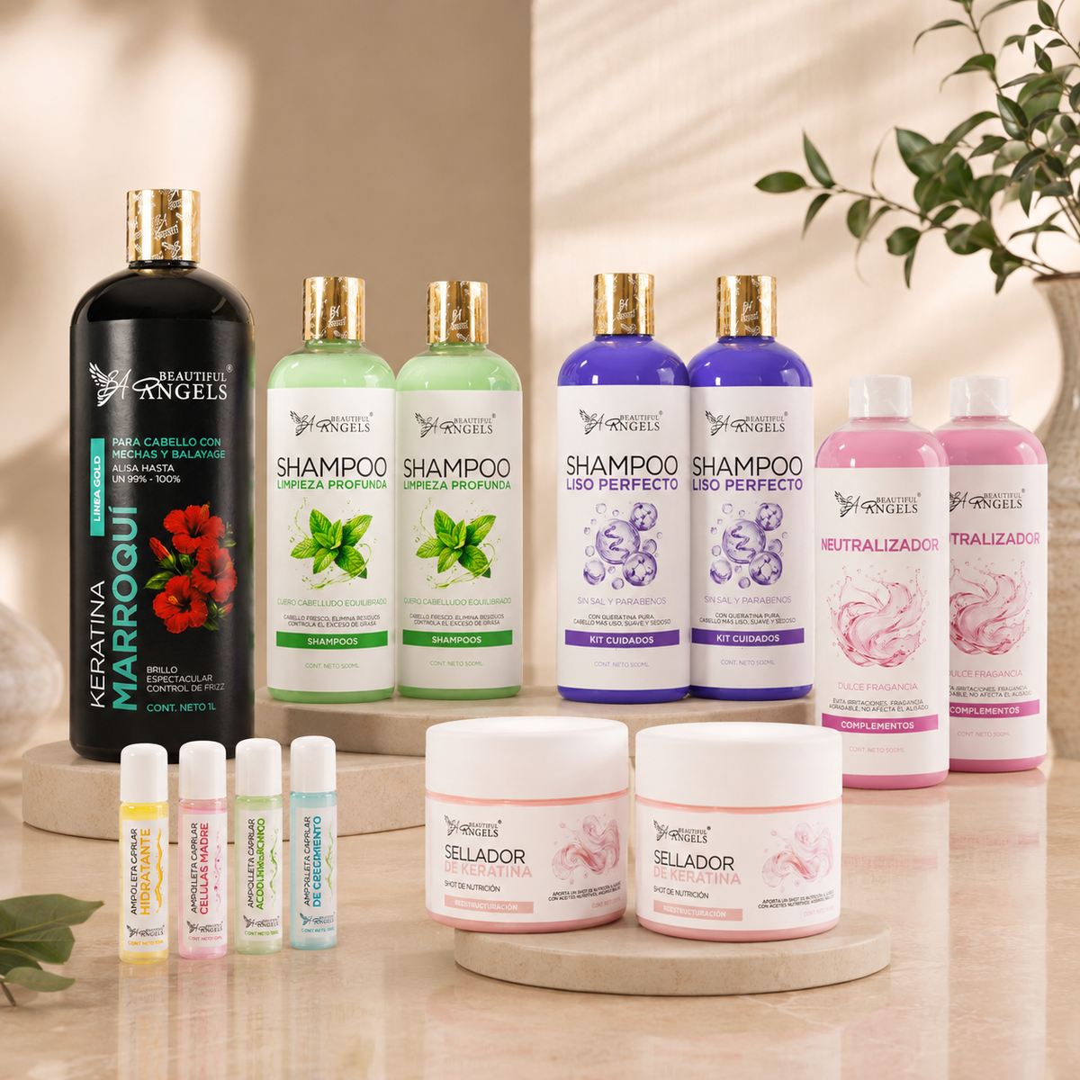 Kit Básico Keratina Marroquí Gold