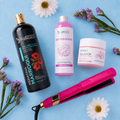 Kit Keratina Marroquí Gold 1L+ Neutralizador 500ML + Sellador de Keratina 250ML + Plancha Profesional Beautiful Angels