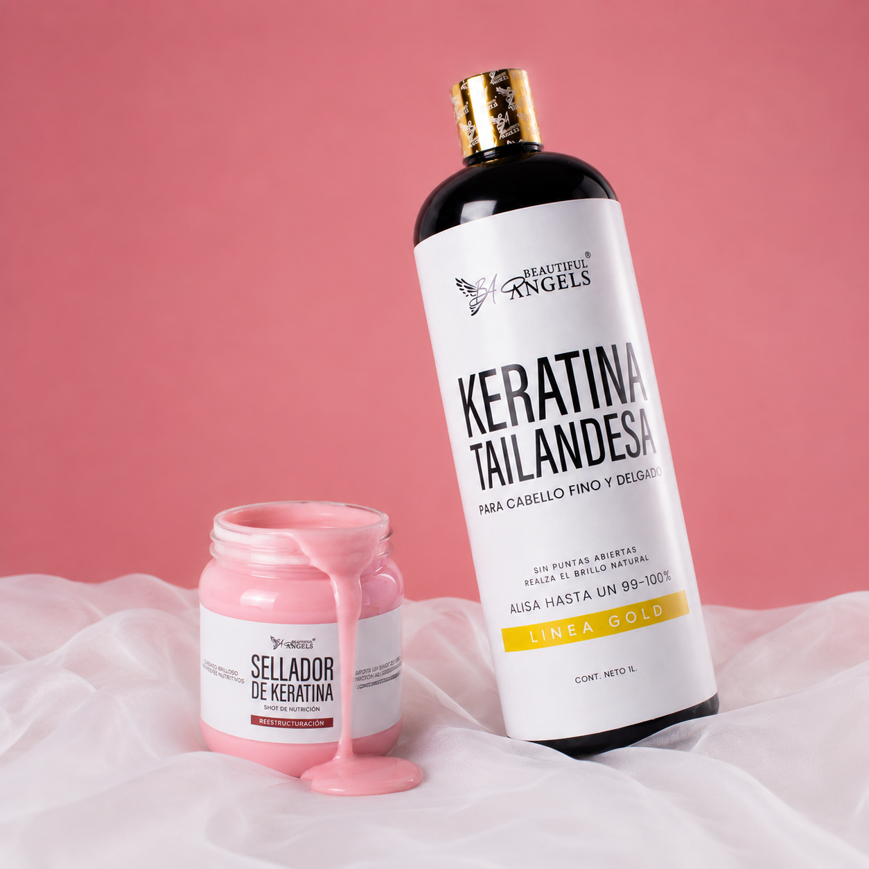 Keratina Tailandesa + Sellador de Keratina: El cabello fino que se esponja y pierde forma tiene solución desde la primera aplicación