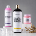Kit Keratina Tailandesa Gold + Neutralizador + Sellador de Keratina