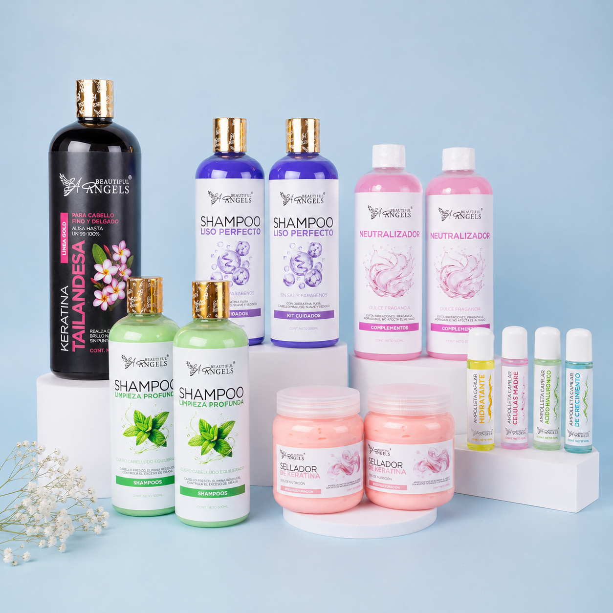 Kit Básico Keratina Tailandesa Gold