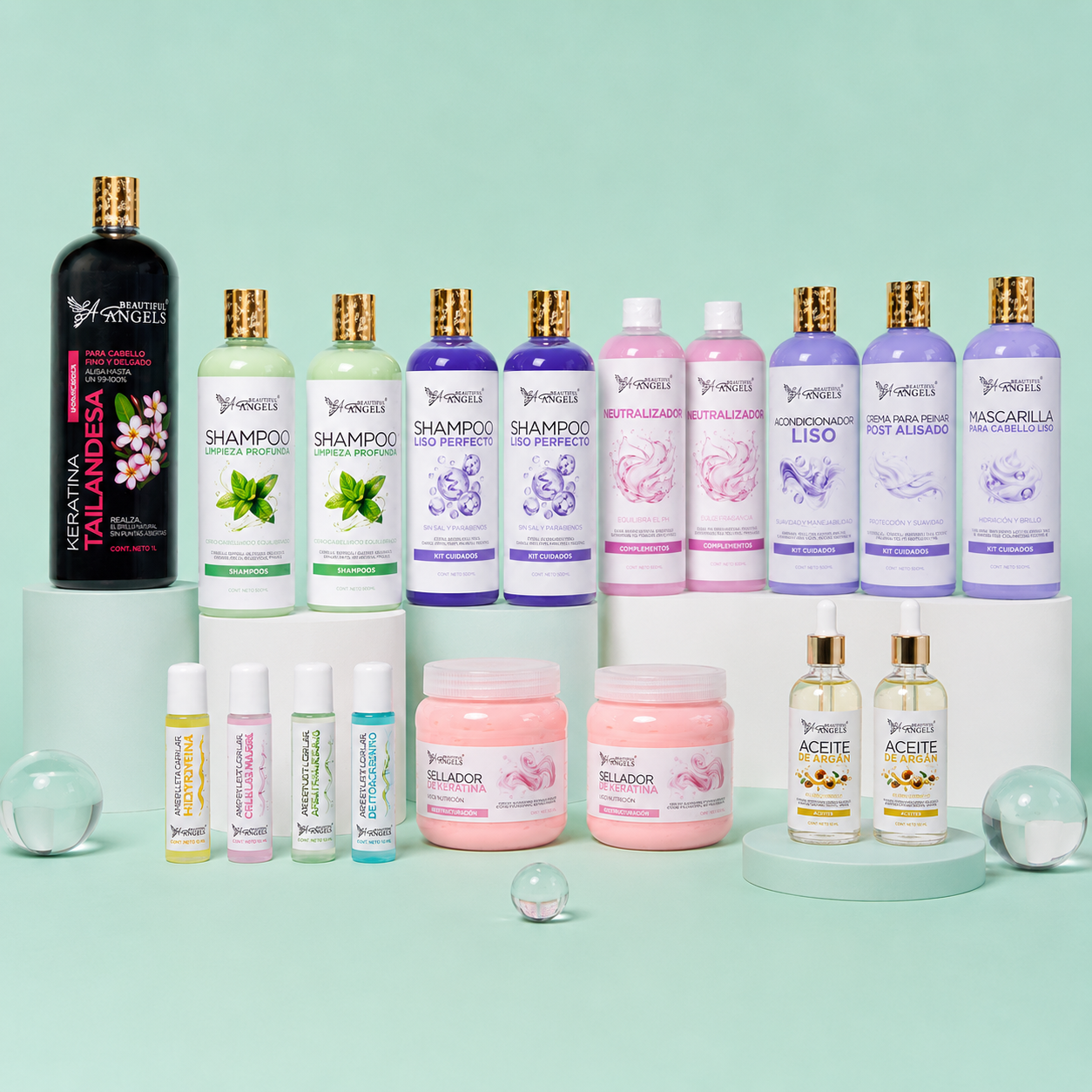 Kit Completo Keratina Tailandesa Gold
