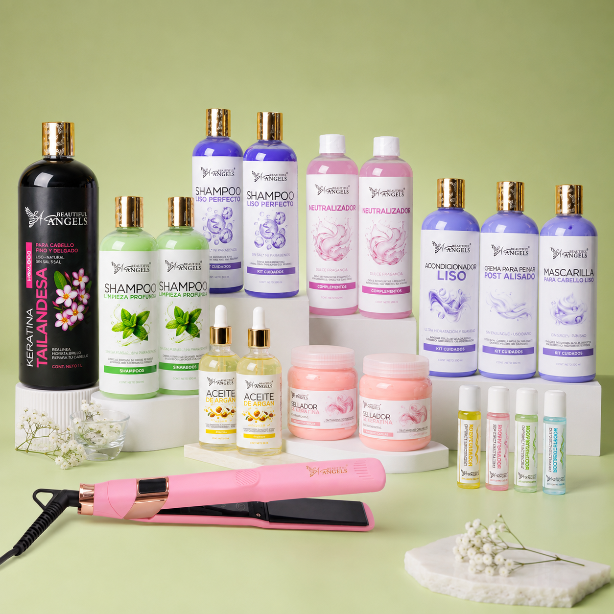 Kit Profesional Keratina Tailandesa Gold