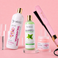 Kit Keratina Tailandesa Silver 1L + Shampoo Limpieza Profunda 500ml + Sellador de Keratina 250ml + Plancha Beautiful Angels