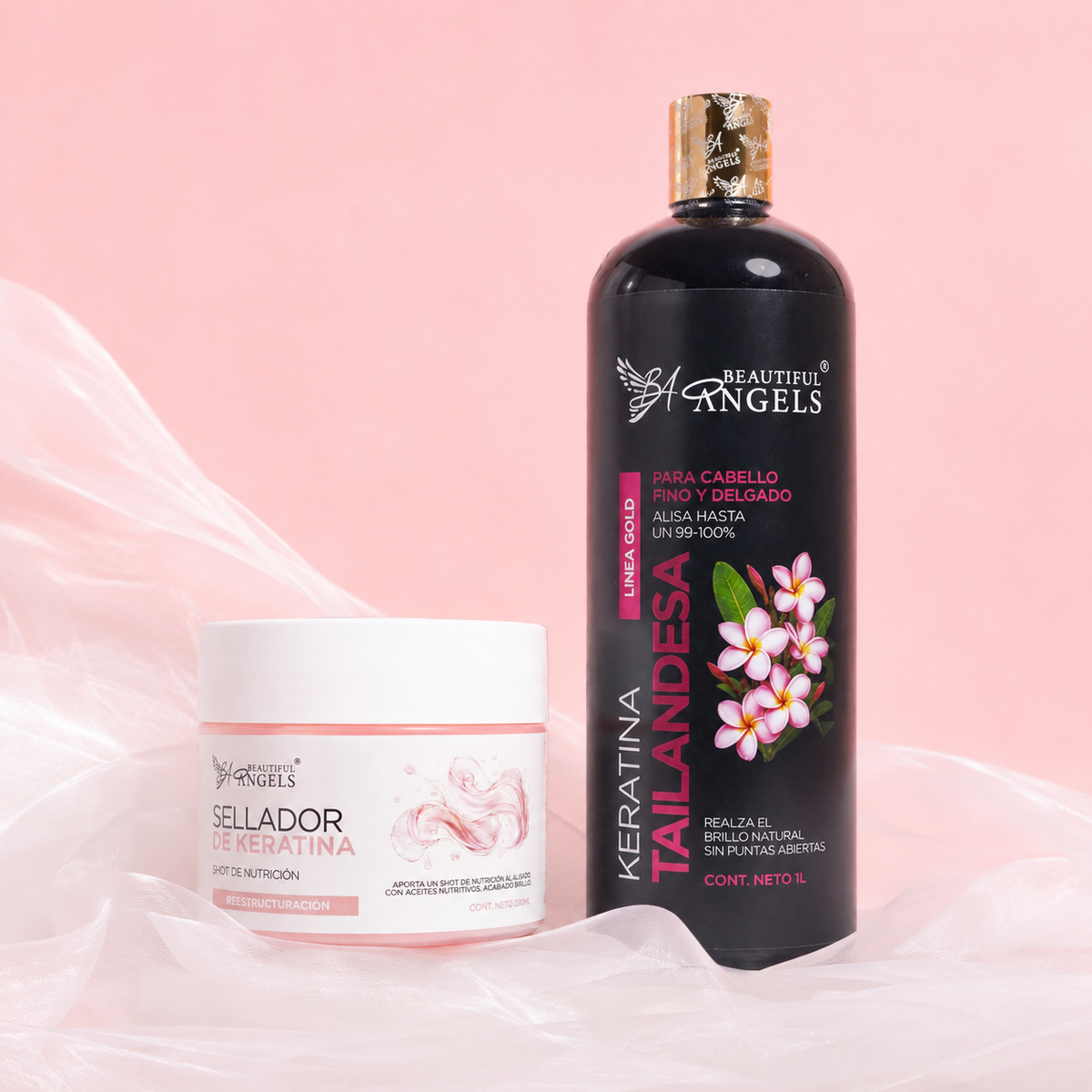 Kit Keratina Tailandesa 1L + Sellador de Keratina 250 ML