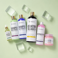 Kit Keratina Tailandesa Gold + Shampoo Limpieza Profunda + Shampoo Liso Perfecto + Neutralizador + Sellador de Keratina + Aceite de Argán