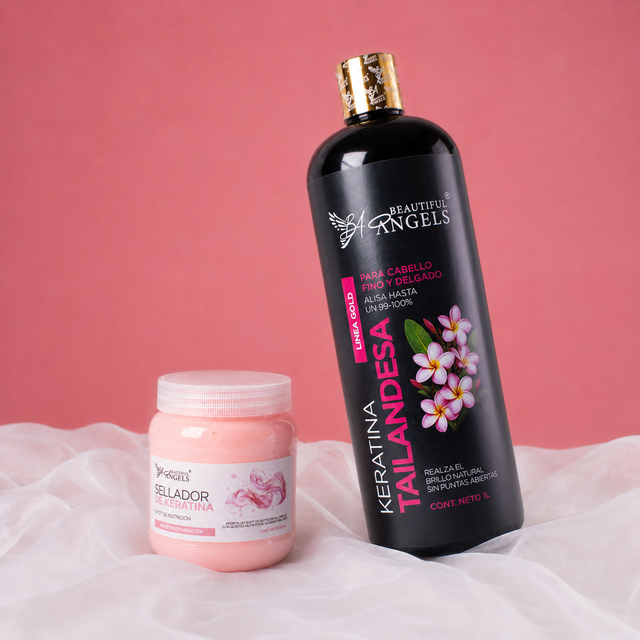 Kit Keratina Tailandesa 1L + Sellador de Keratina 250 ML