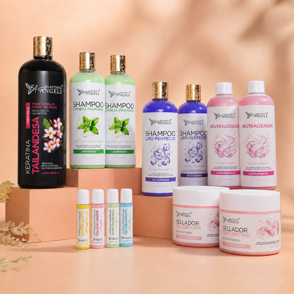 Kit Básico Keratina Tailandesa Gold