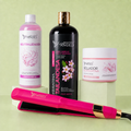 Kit Keratina Tailandesa Gold 1L+ Neutralizador 500ML + Sellador de Keratina 250ML + Plancha Profesional Beautiful Angels