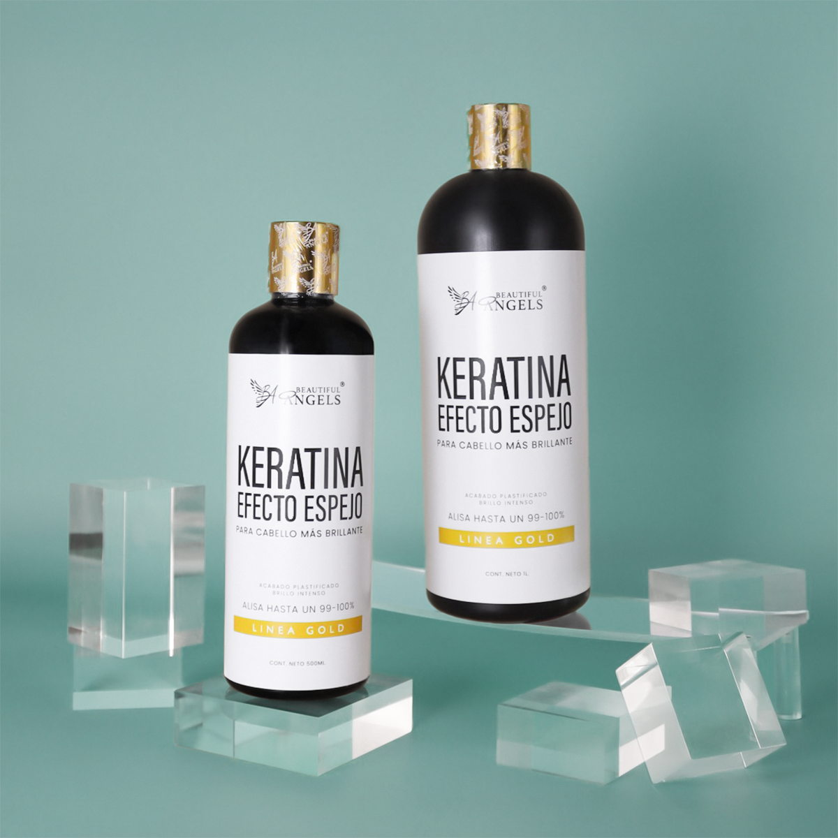 Keratina Efecto Espejo Gold