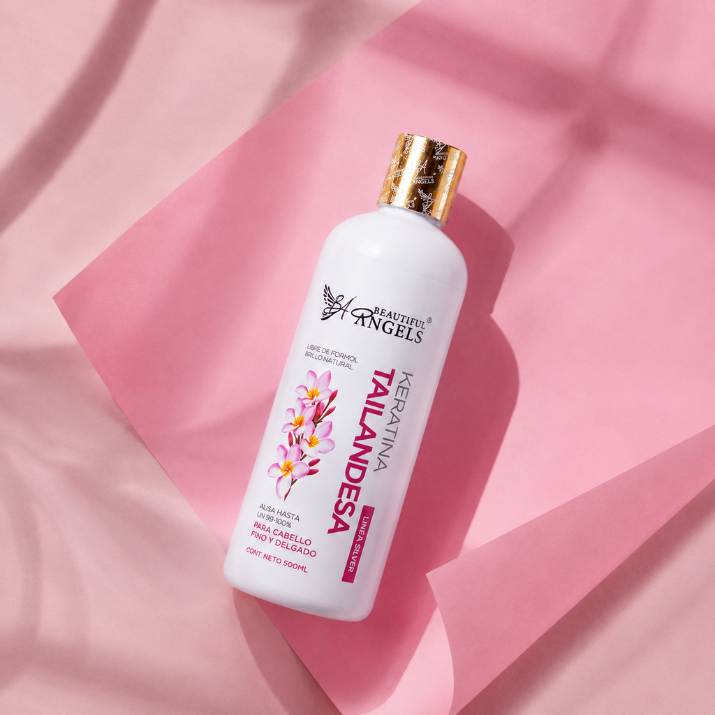 Kit Básico Tailandesa Beautiful Angels 500ml — | El Secreto de un Cabello Fino y Radiante, Cabello Manejable, Sedoso y Sin Encrespamiento