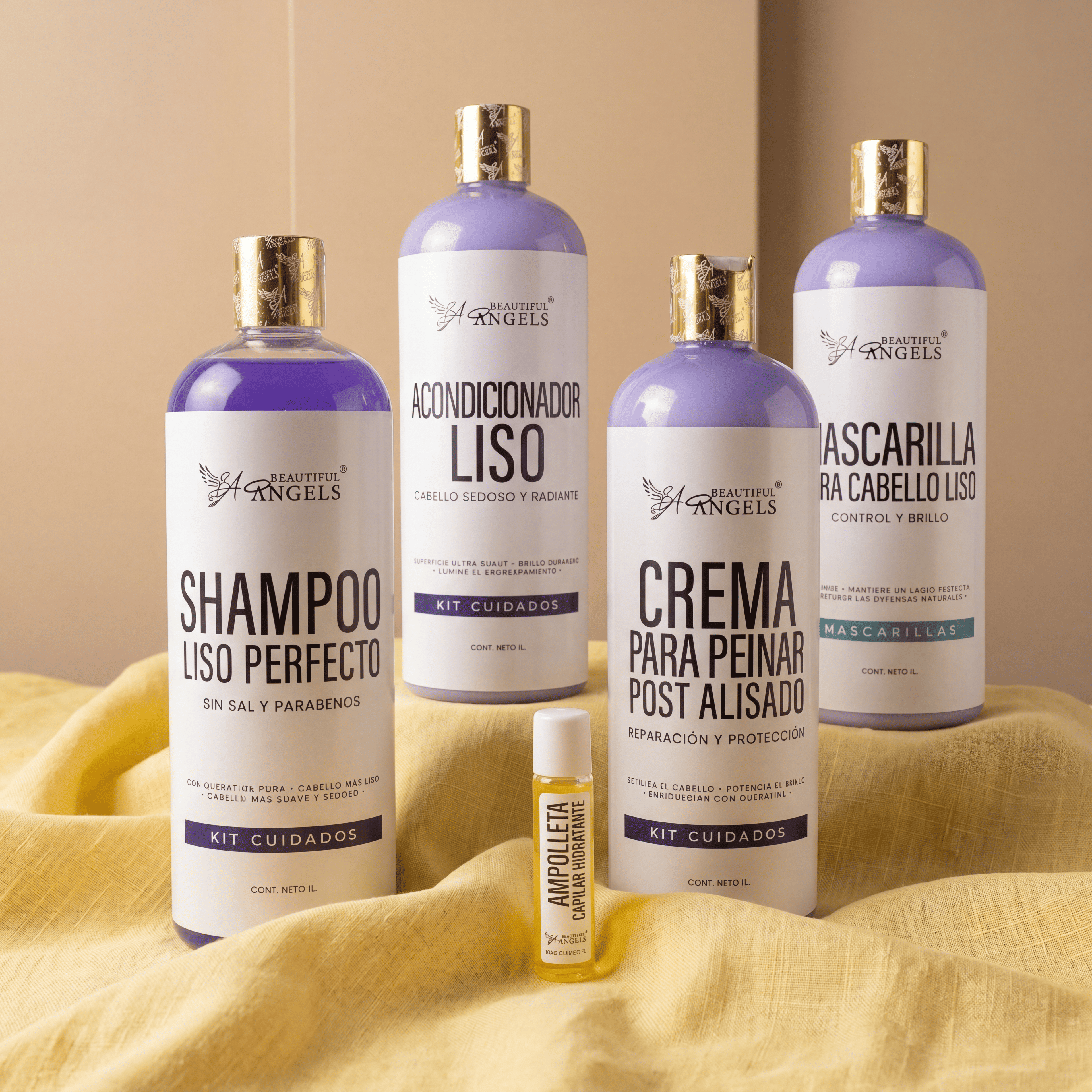 Kit Liso Perfecto – Cabello Más Liso, Suave y Brillante Litro
