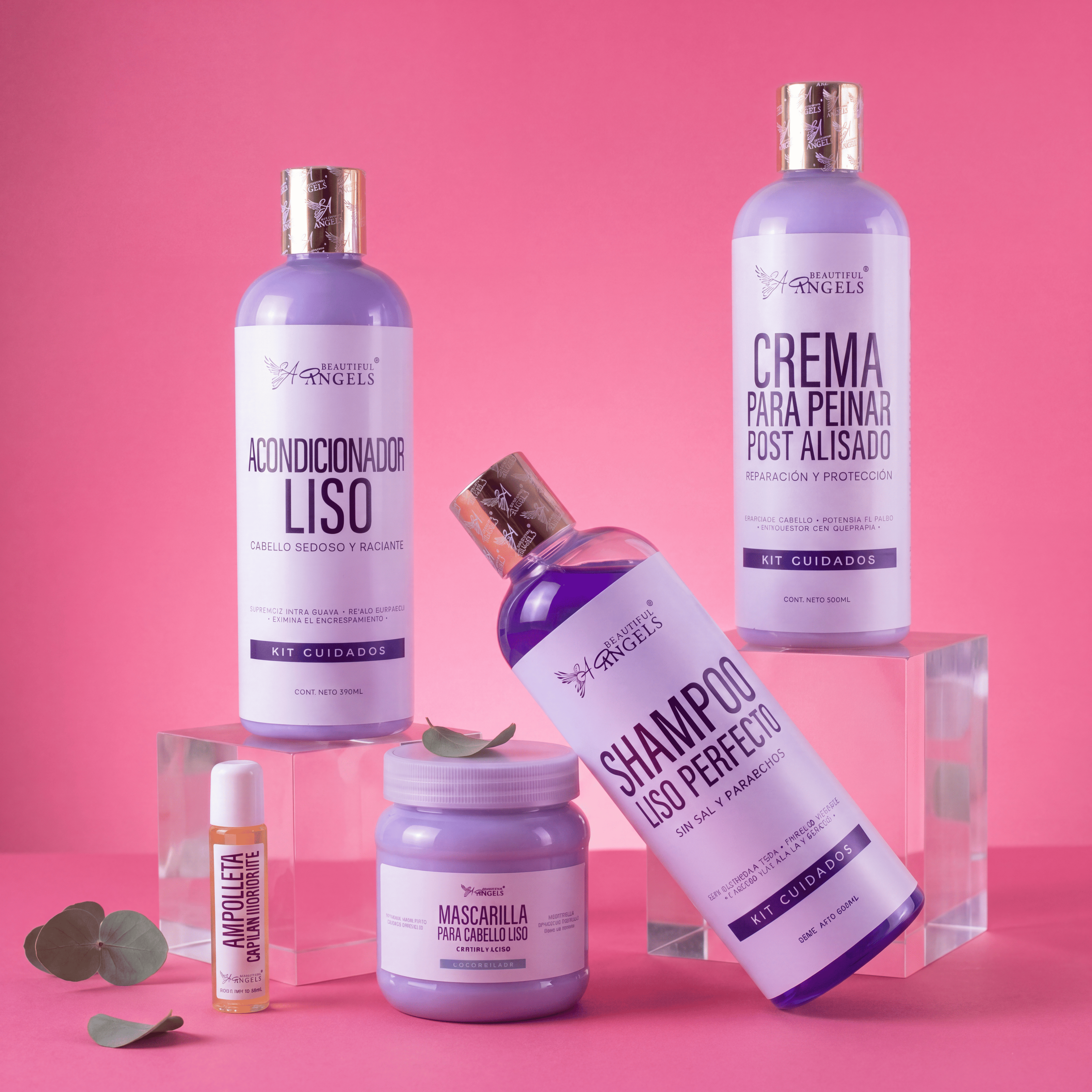 Kit Liso Perfecto – Cabello Más Liso, Suave y Brillante 500 ML