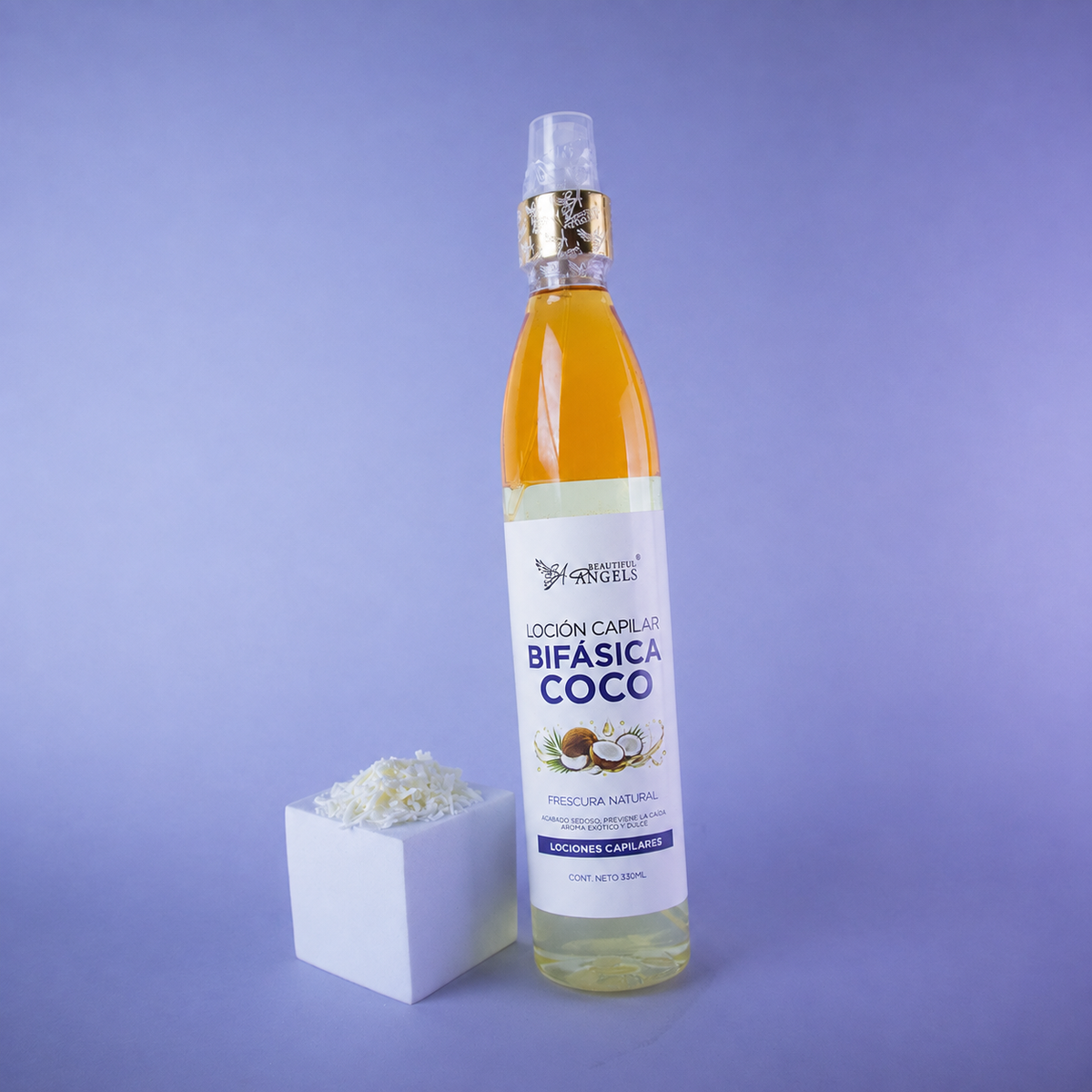 Loción Capilar Bifásica Coco 330ml