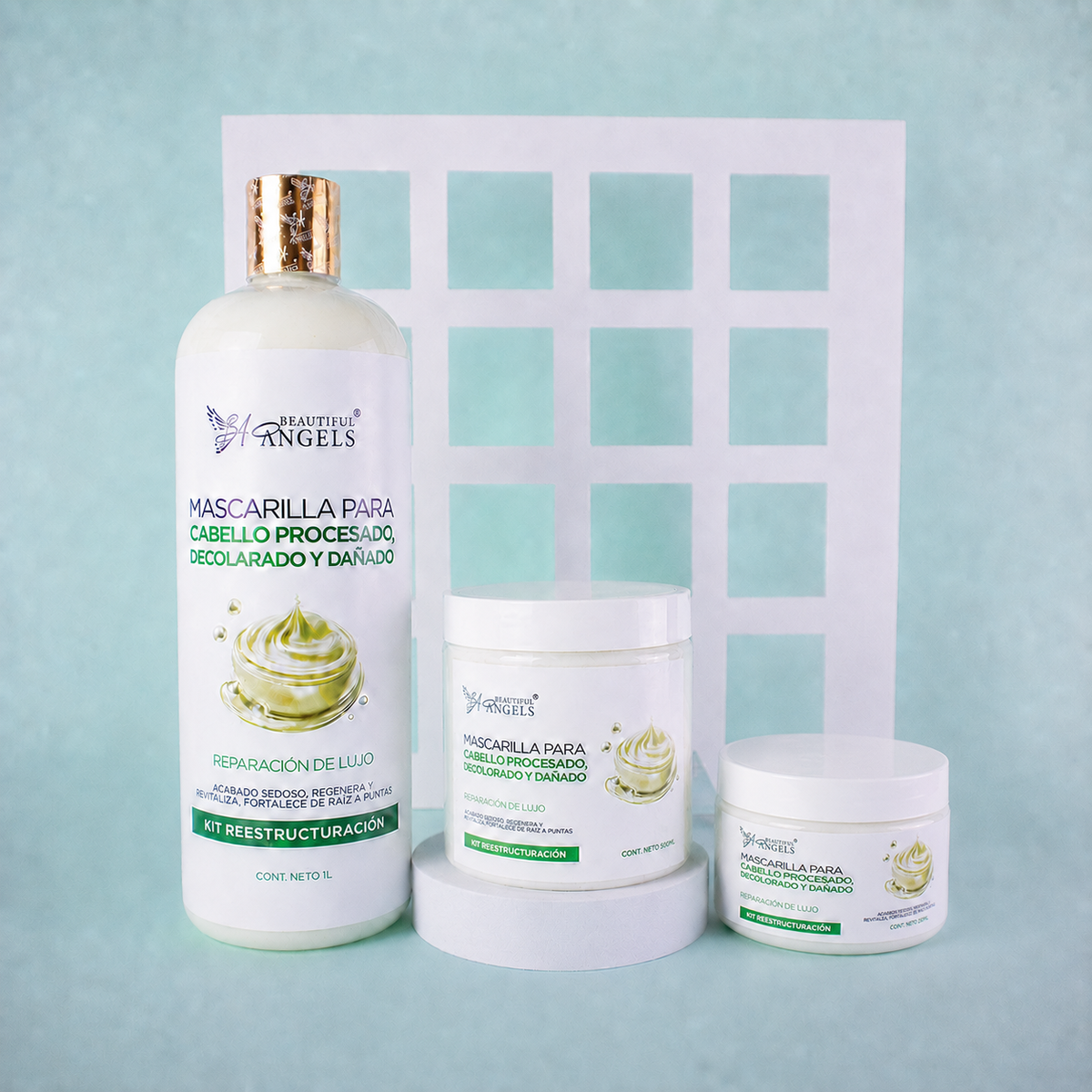 Mascarilla para Cabello Procesado, Decolorado y Dañado