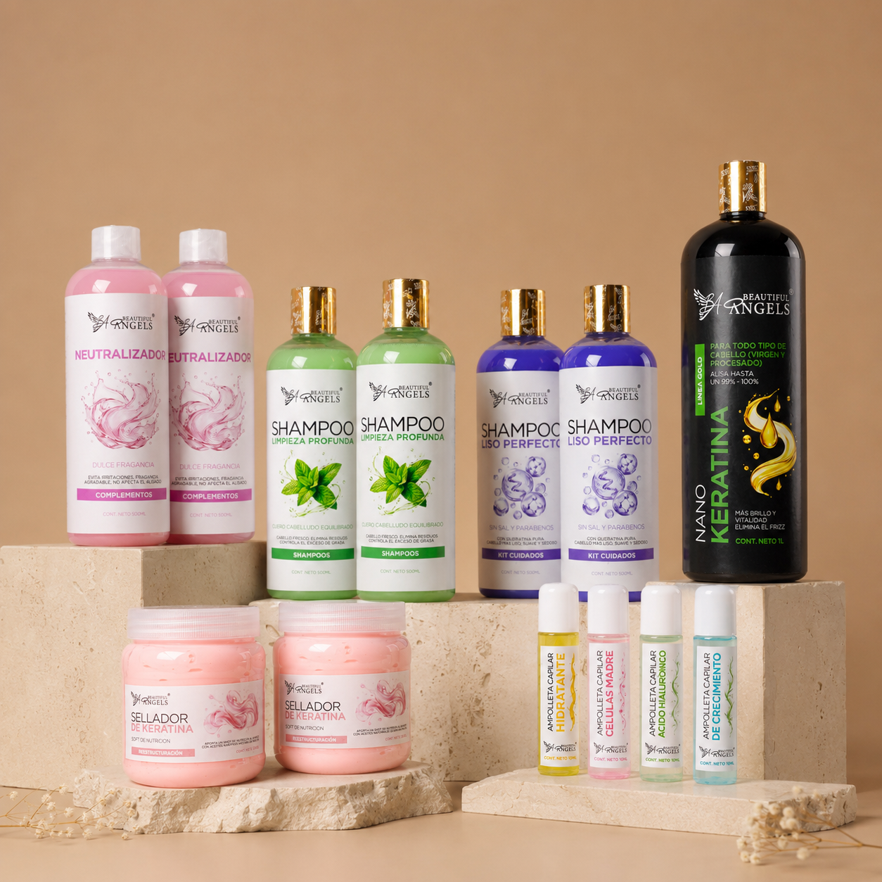 Kit Básico Nanokeratina Gold