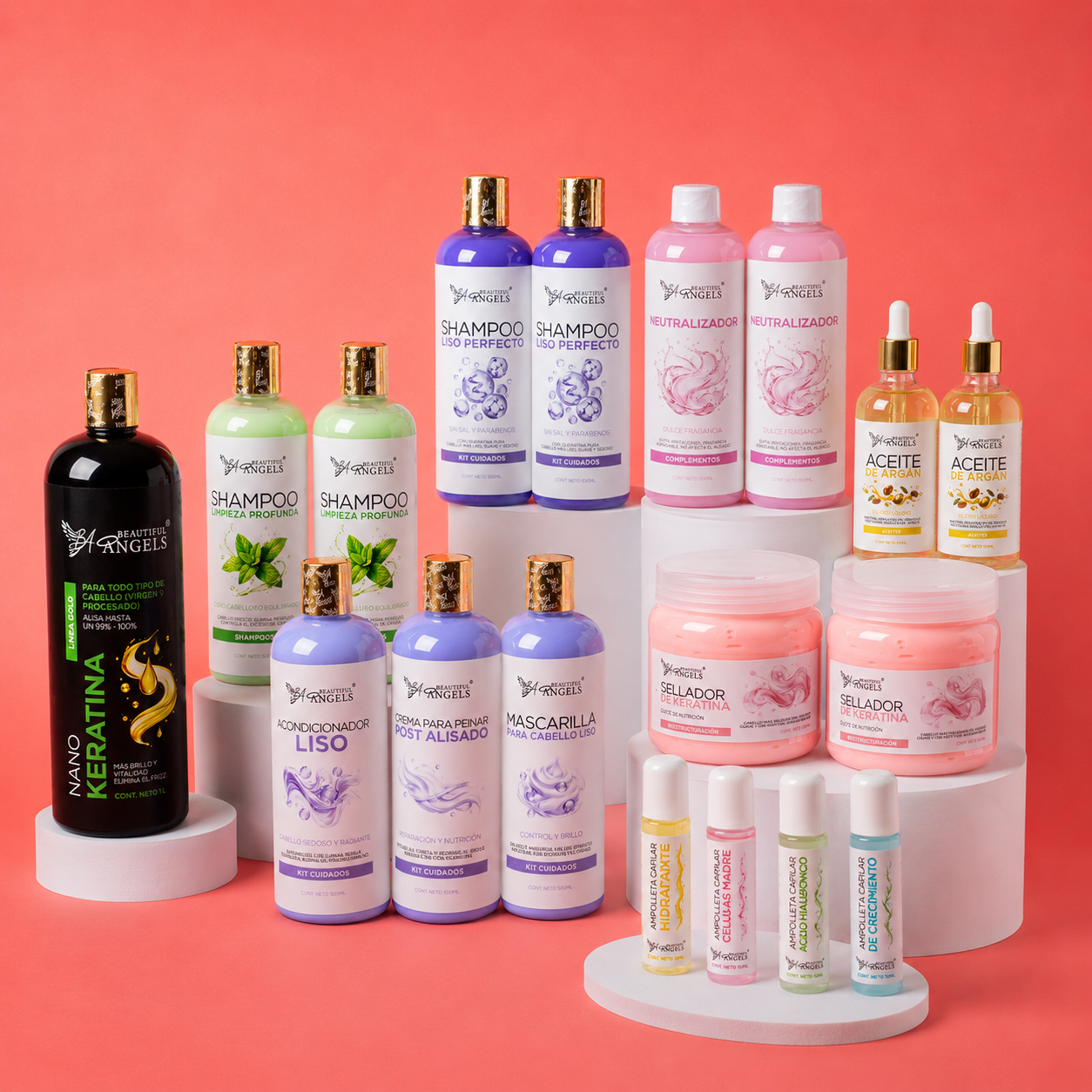 Kit Completo Nanokeratina Gold