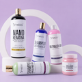 Kit Nanokeratina Gold + Shampoo Limpieza Profunda + Shampoo Liso Perfecto + Neutralizador + Sellador de Keratina