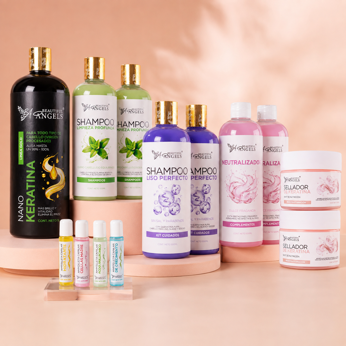 Kit Básico Nanokeratina Gold