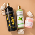 kit keratina nanoplastia Gold 1L + Shampoo limpieza profunda 500ml + sellador 250ml