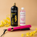 Kit Nanoplastia Gold 1L + Neutralizador 500ml + Plancha Beautiful Angels