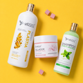 Kit Nanoplastia Silver 1L + Shampoo Limpieza Profunda 500ML + Sellador de Keratina 250ML
