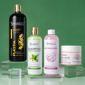 Kit Nanoplastia Gold Cuidado Intensivo: Nanoplastia Gold 1L + Shampoo Limpieza Profunda 500ML + Neutralizador 500ML + Sellador de Keratina 250ML